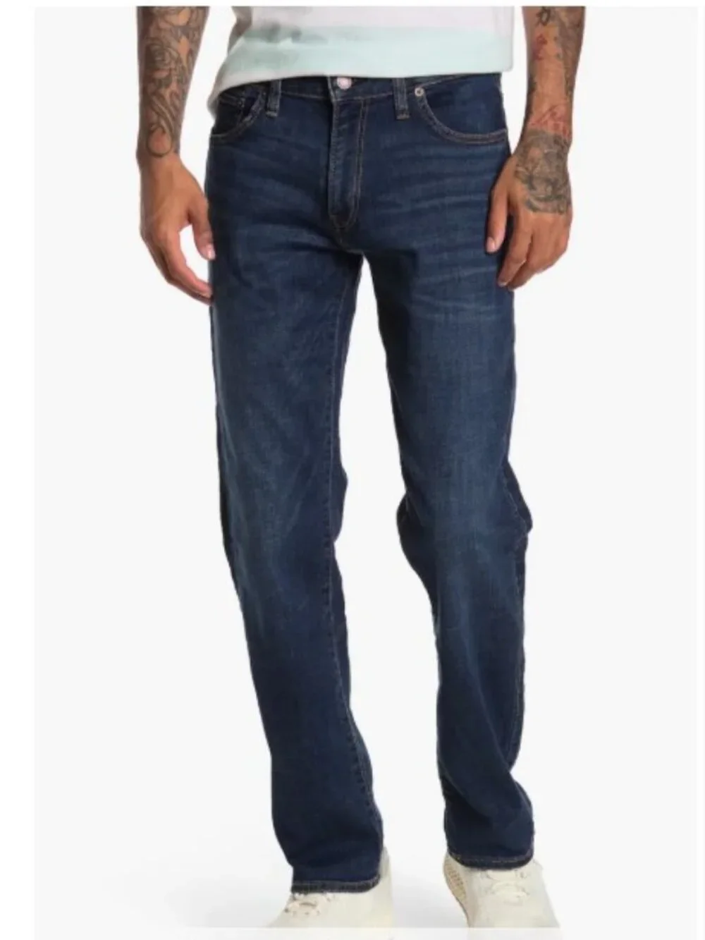 Lucky Brand Men's 221 Straight Fit Blue Jeans Size 32x32
